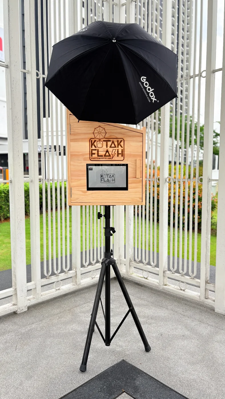 Setup photobooth KotakFlash
